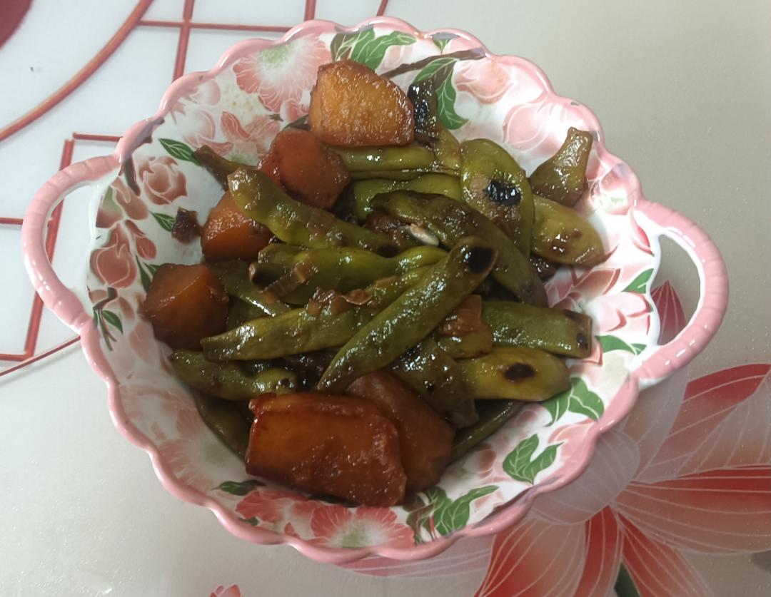 『素』土豆烧豆角