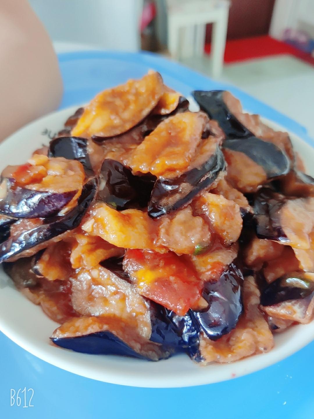 巨简单❗️酸爽开胃又下饭的番茄烧茄子