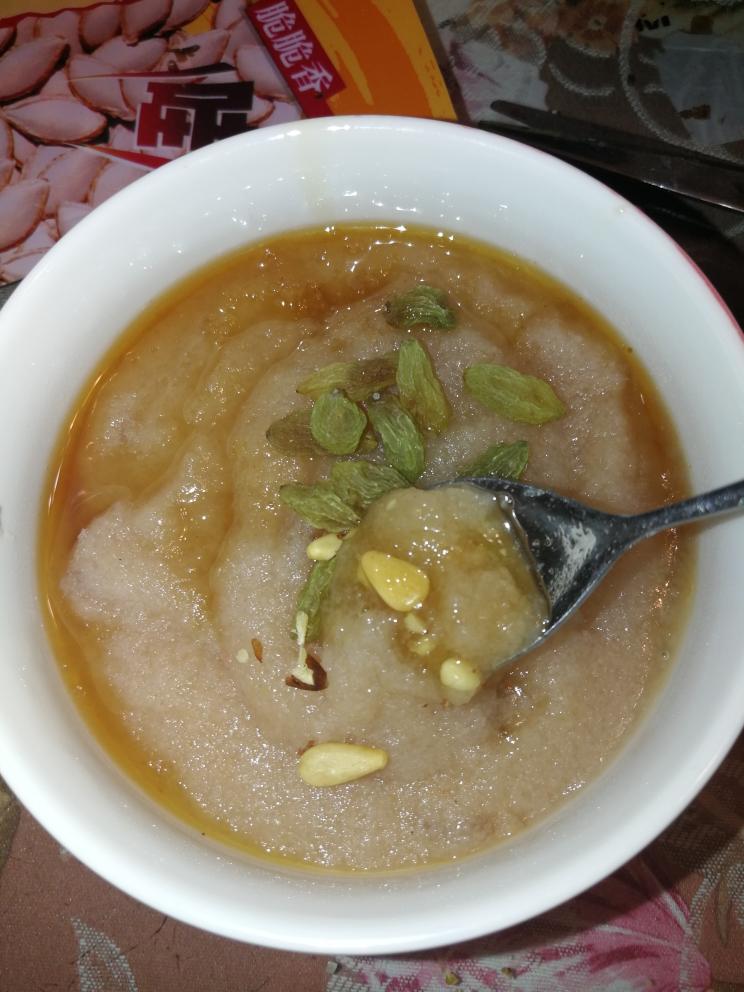 银耳桃胶莲藕羹