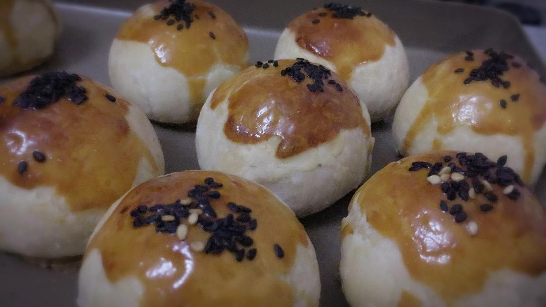 不用揉出膜、不用醒面就能酥掉渣的中式酥皮点心