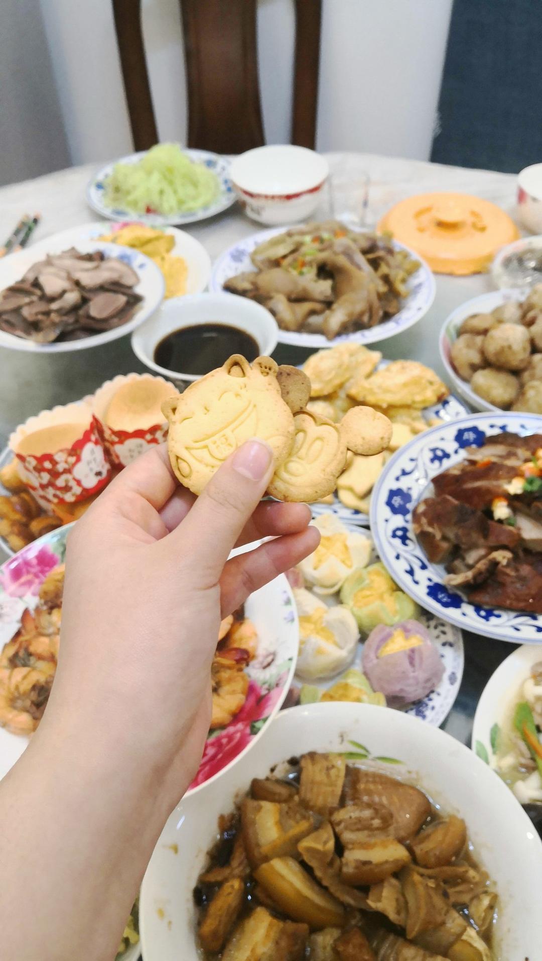 幼儿园秋游必备——牛奶饼干