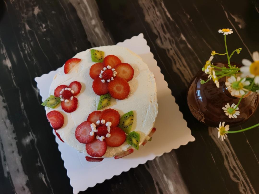 做法超详细，零失败的戚风蛋糕（8寸）