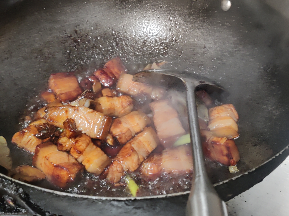 油豆角炖五花肉的做法 步骤7