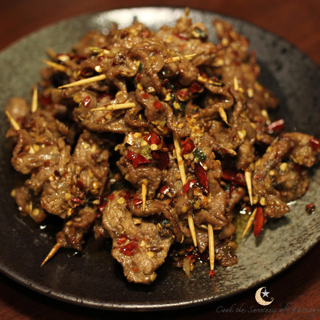 牙签牛肉 道地湖南味
