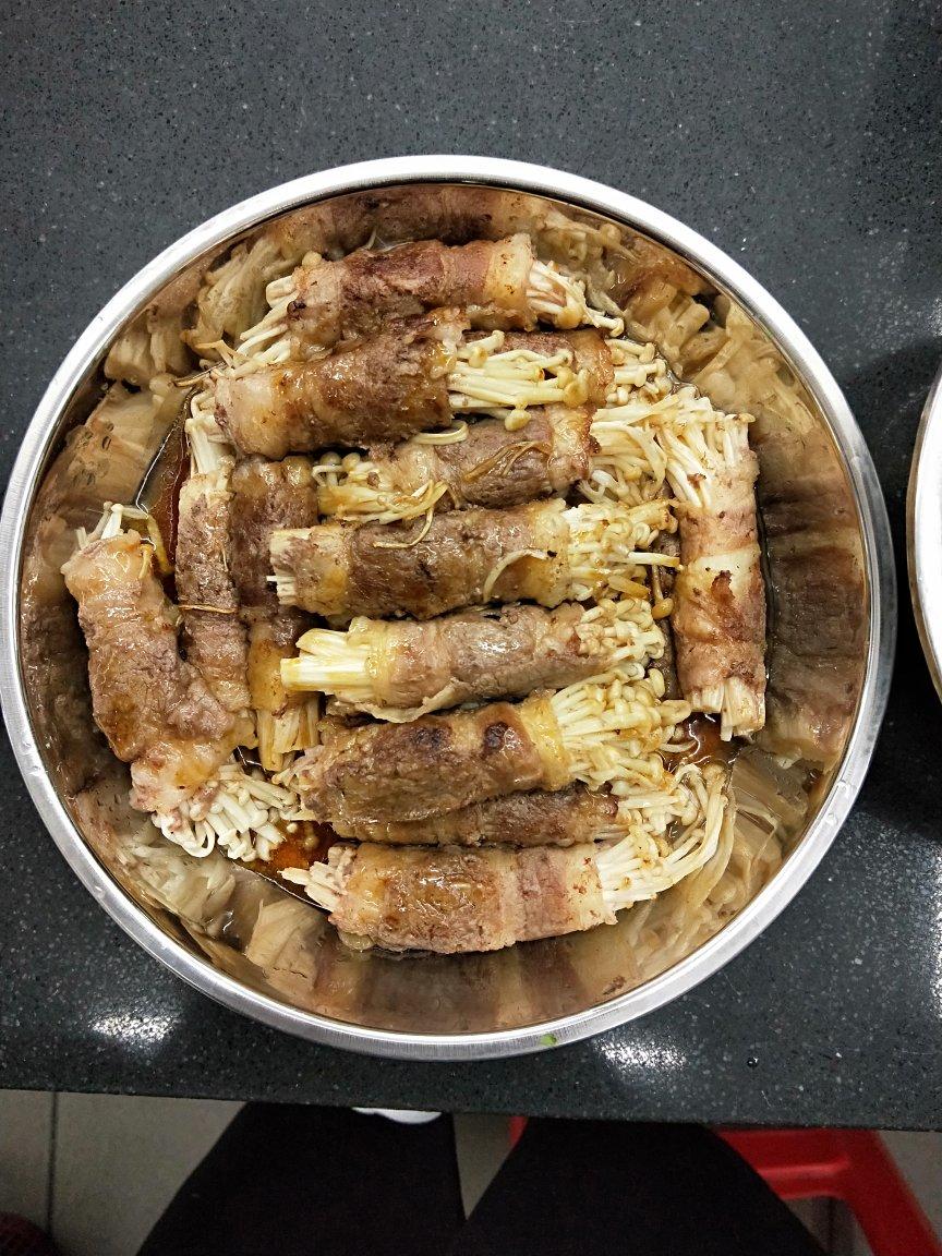 肥牛金针菇卷