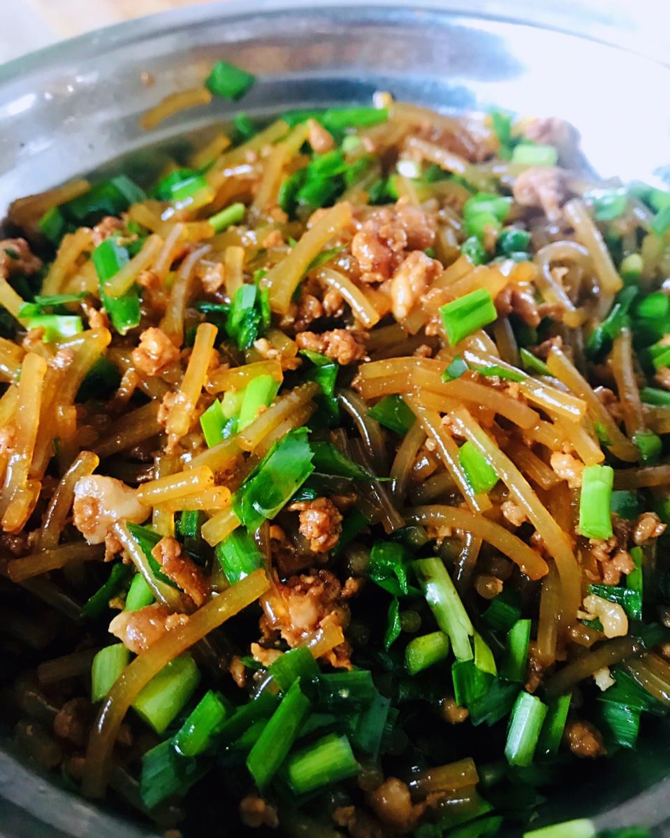 肉末粉条馅包子