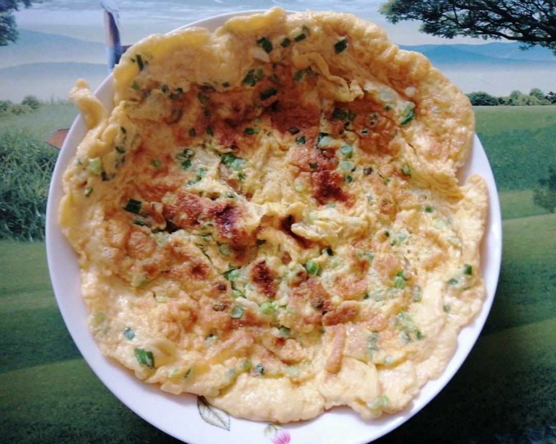 快手菜：香葱炒鸡蛋的做法