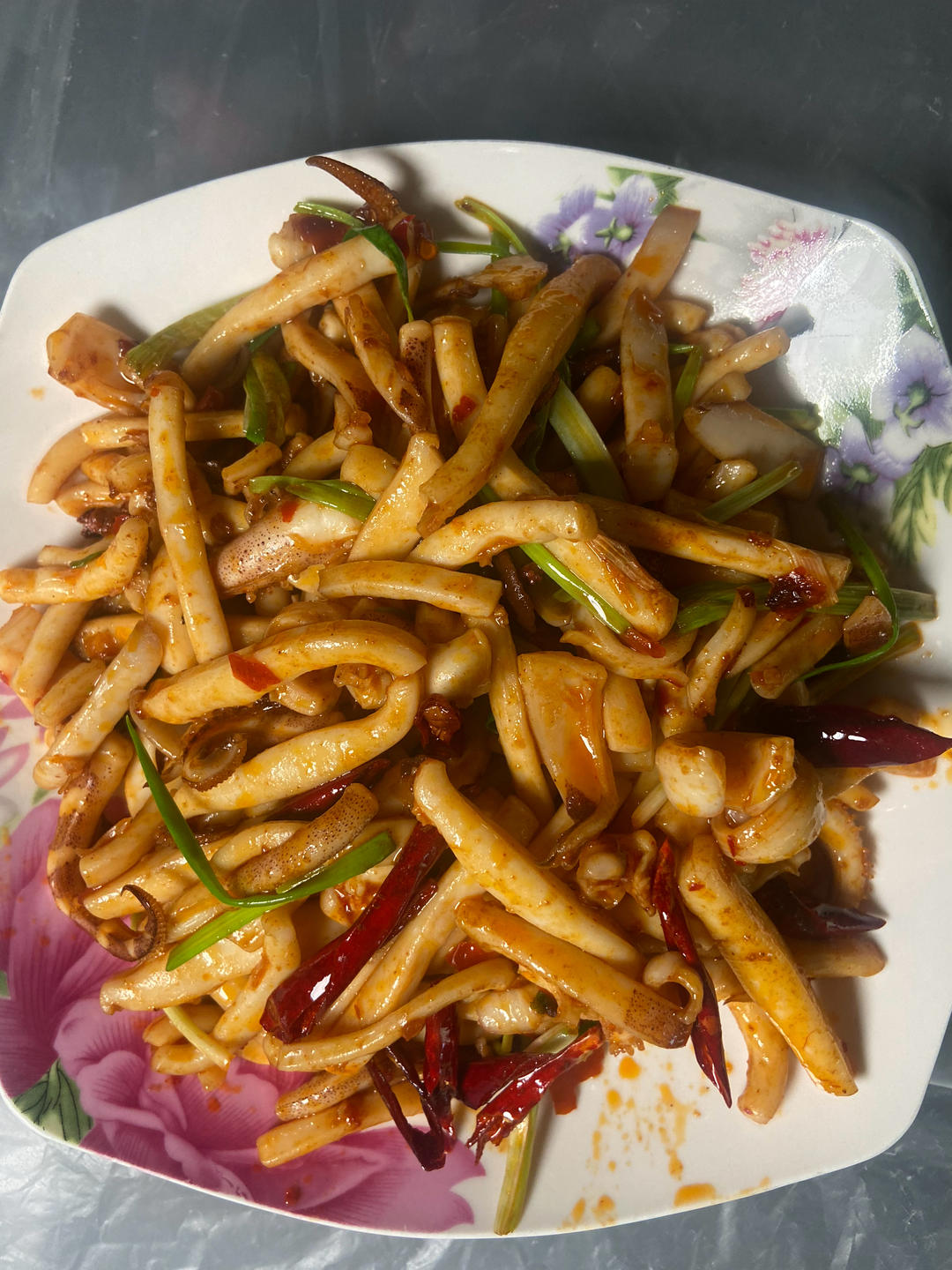 【一人吃掉整盘的美味】火爆鱿鱼