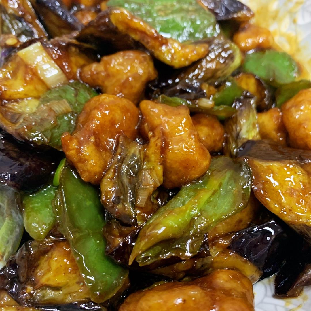 超级下饭的东北地道菜肉段烧茄子