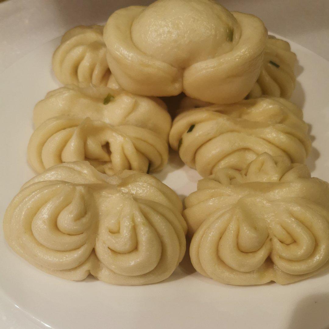 奶香味培根花卷