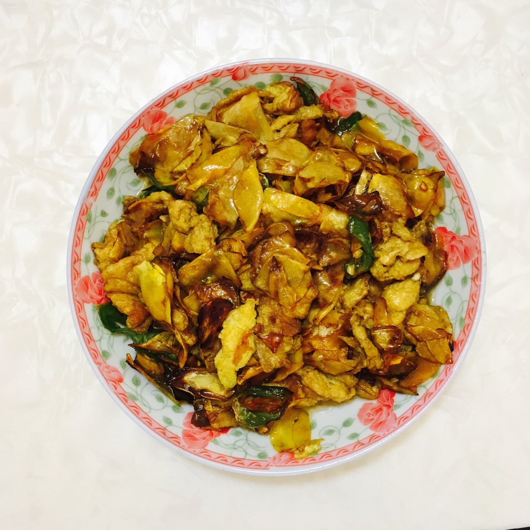 栀子花炒鸡蛋