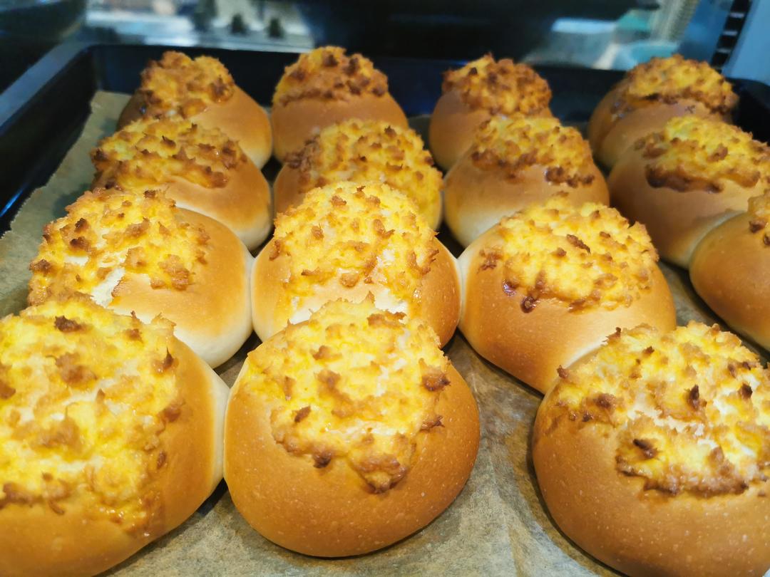 软如绵花的【椰蓉吐司】