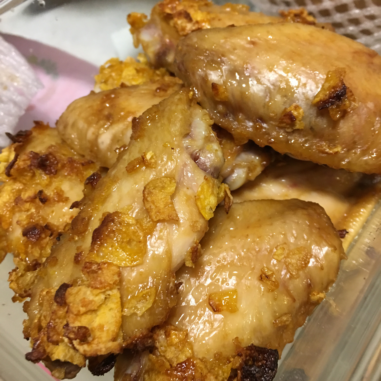 玉米片的妙用—香酥烤翅