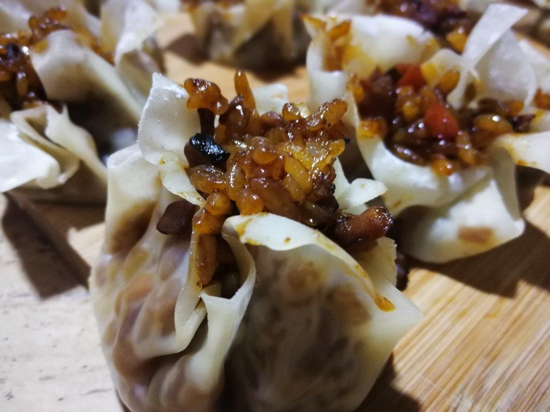 迷你烧麦（饺子皮版）
