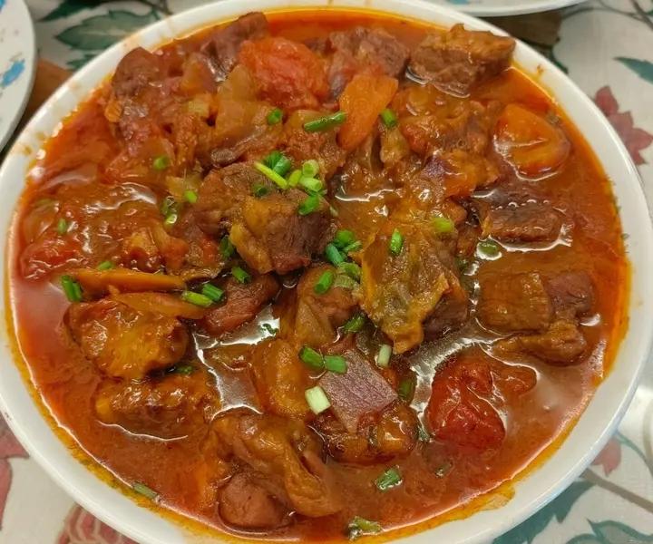 土豆番茄炖牛腩（高压锅版）