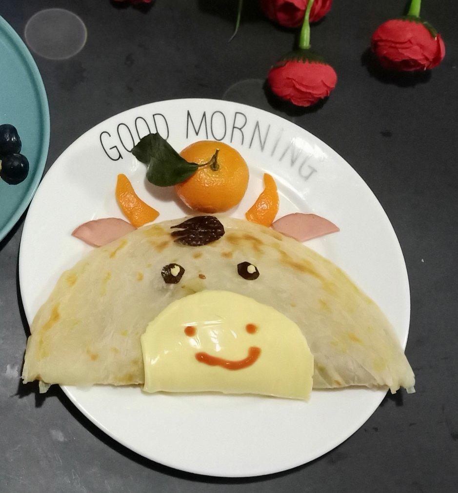 🐮牛年大吉餐盘画