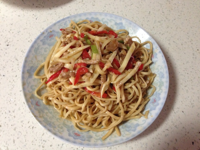 简易素冷面