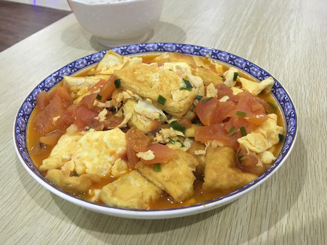 番茄豆腐