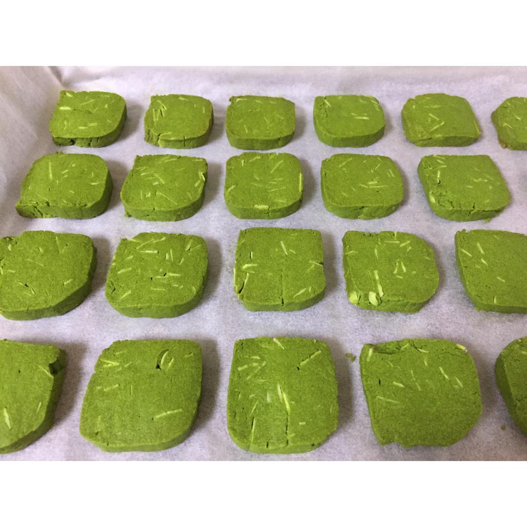 抹茶杏仁饼干