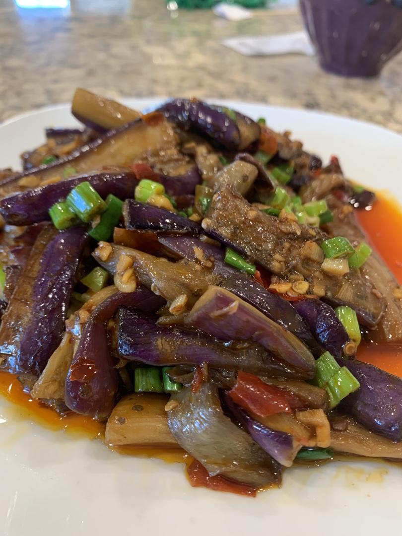 红烧肉沫茄子