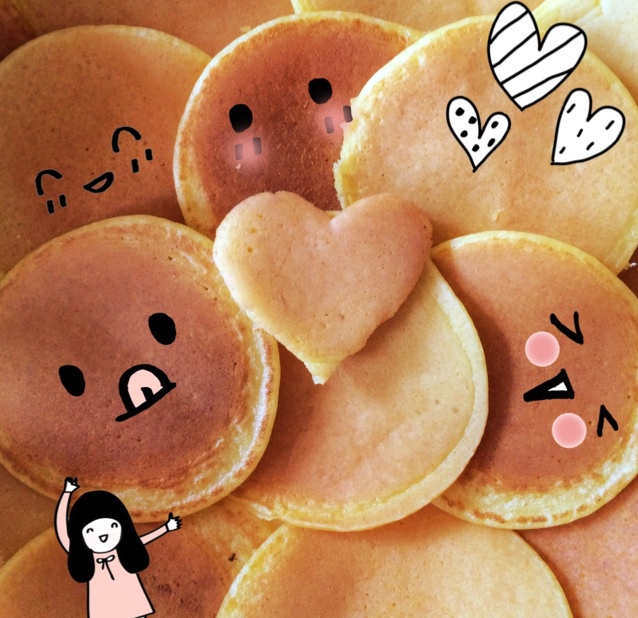 超级简单pancake【无黄油健康版】