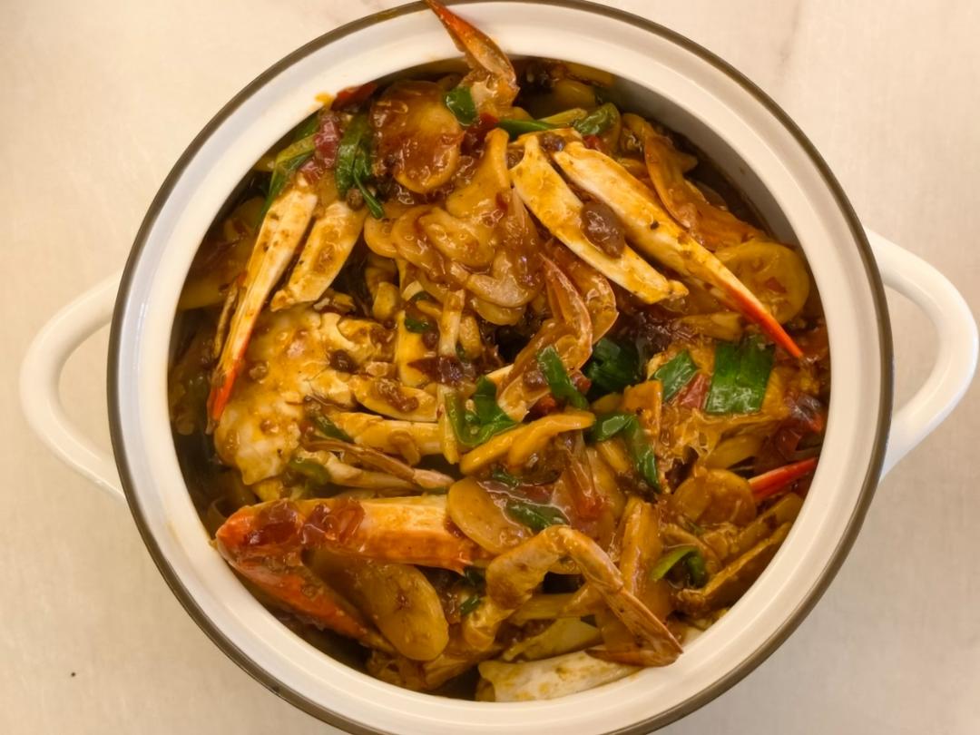 香辣蟹｜家常版 做法简单❗️