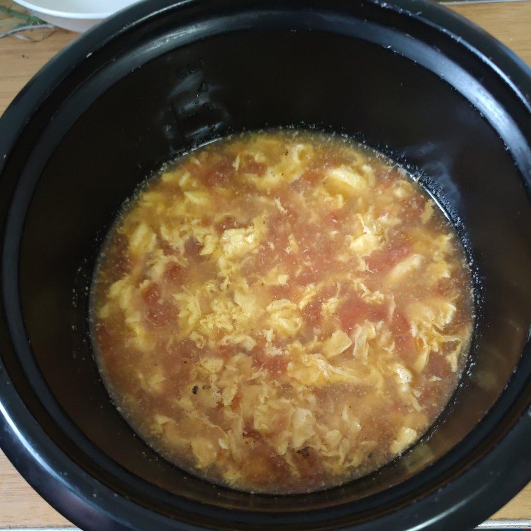 做法简单味道却不简单的西红柿鸡蛋汤 口味浓郁 零失败 每次都光盘