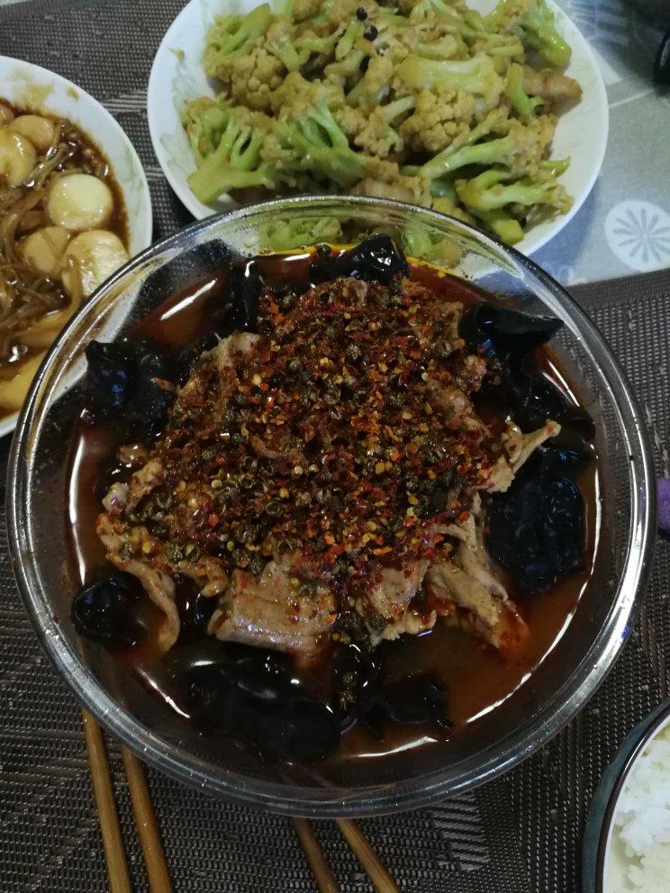 水煮肉片（吃不够的下饭菜）