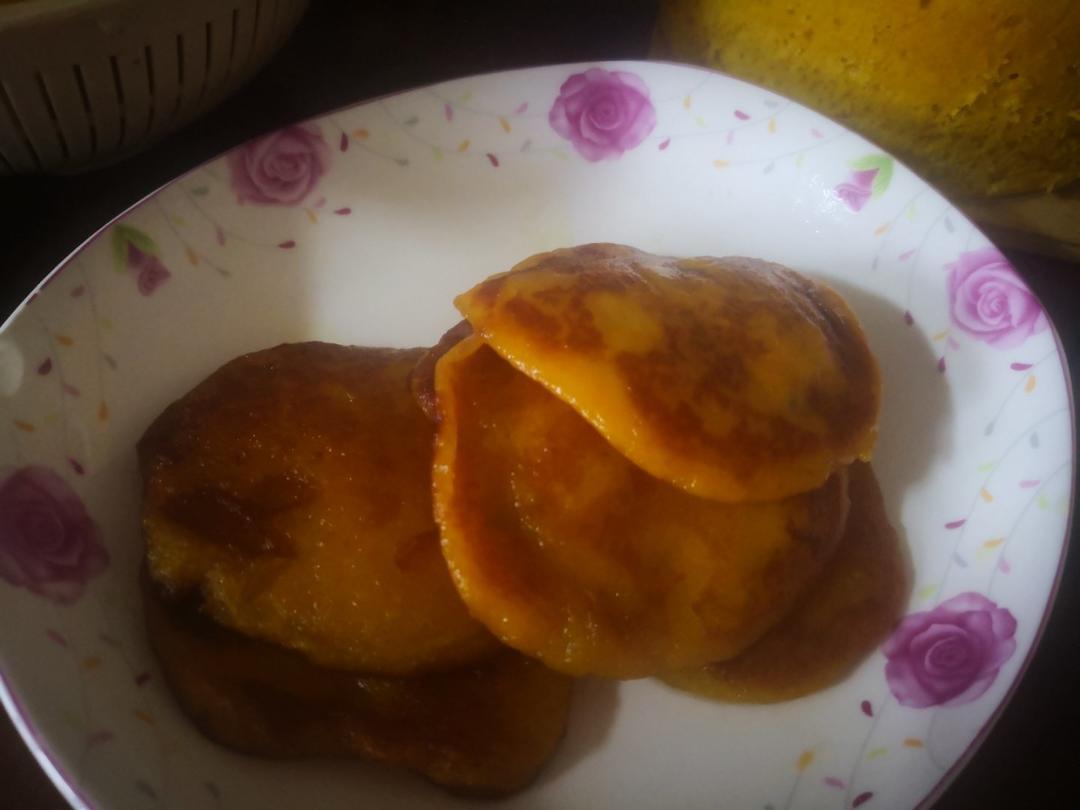 简易快手南瓜饼