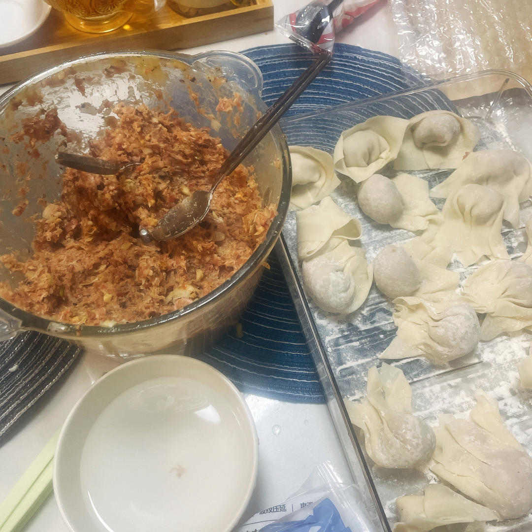 牛肉虾仁香菇馅-馄饨