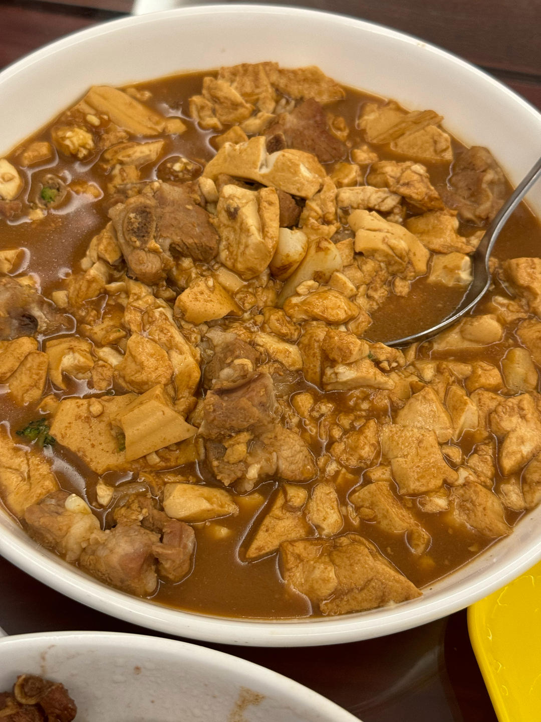 排骨煮豆腐