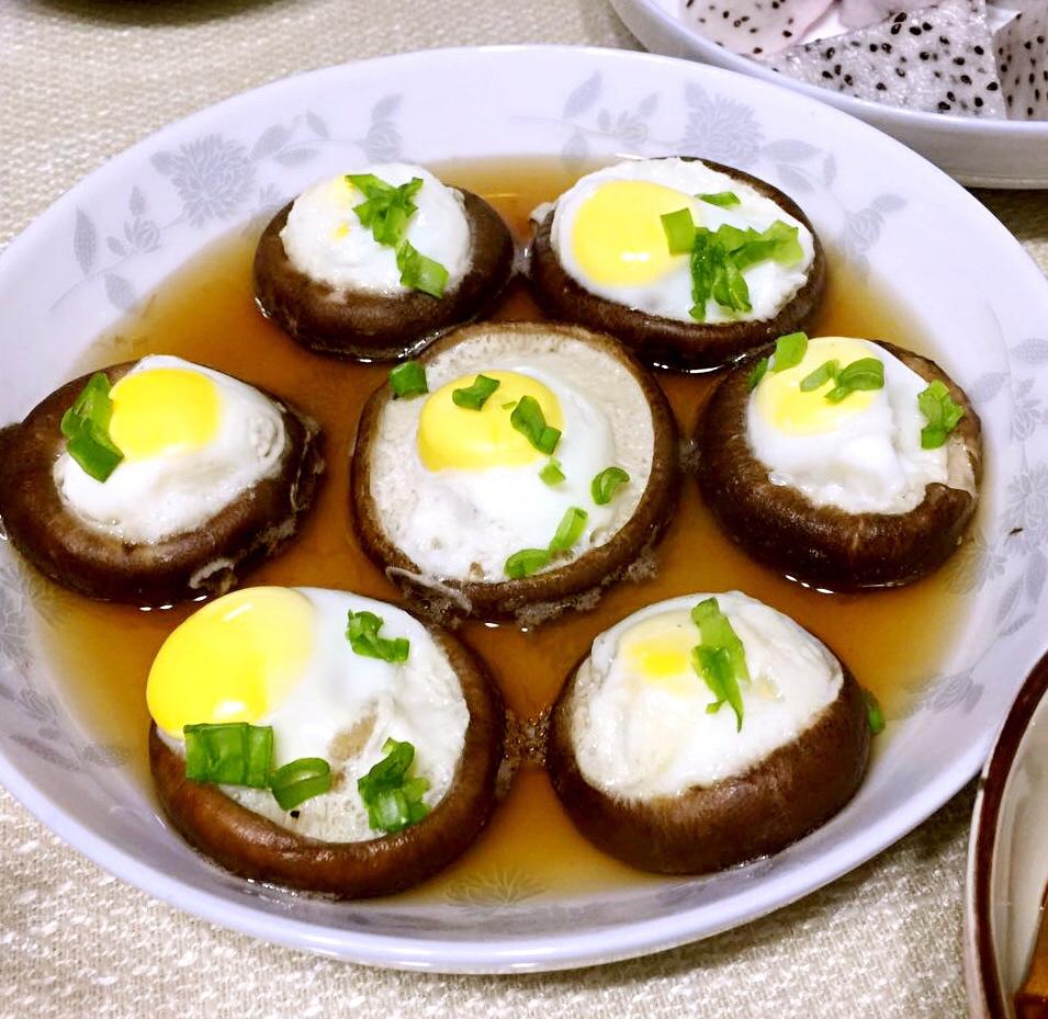 醉鱼儿-做的美观简单的香菇蒸蛋