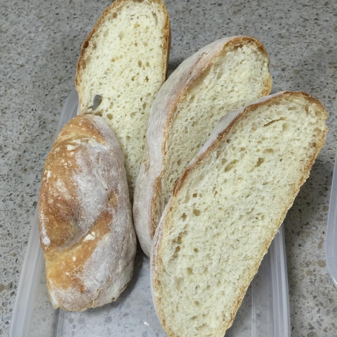 ciabatta bread夏巴塔拖鞋面包