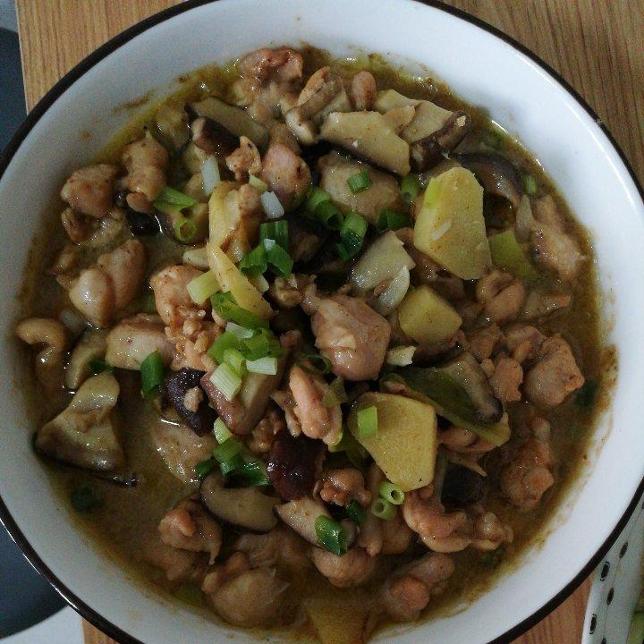 香菇蒸鸡，随便做做都好吃的菜~