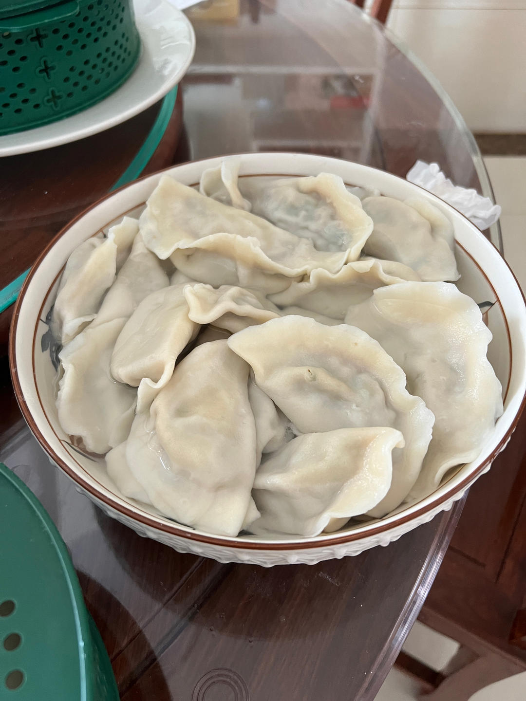手工揉面三分钟，又韧又薄又好包的饺子皮