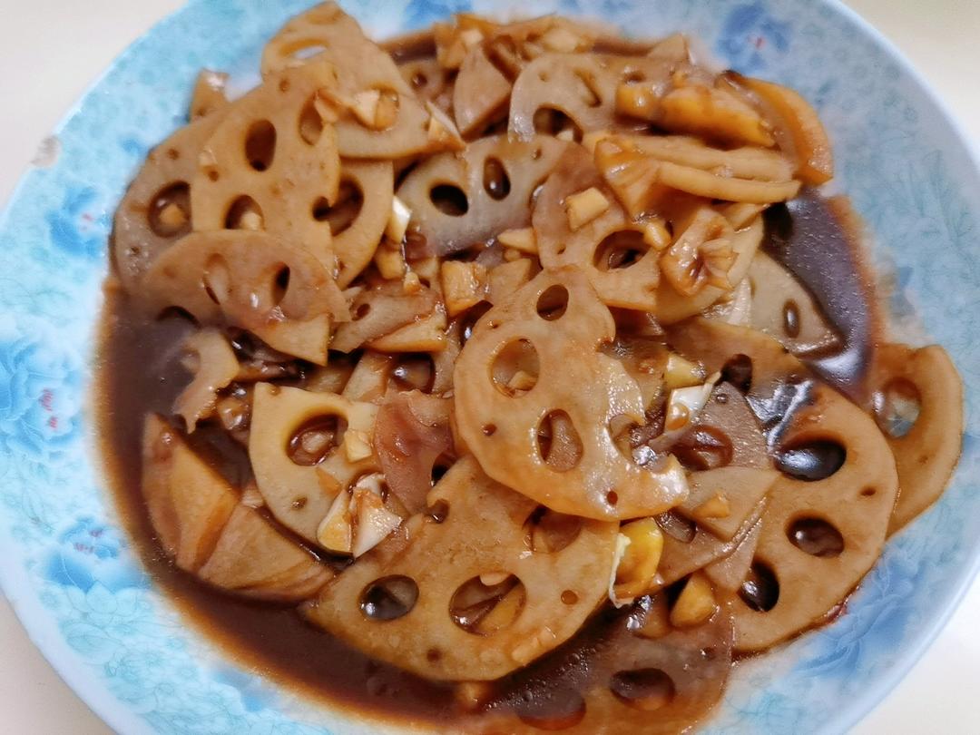 最简单味道惊艳的糖醋藕片