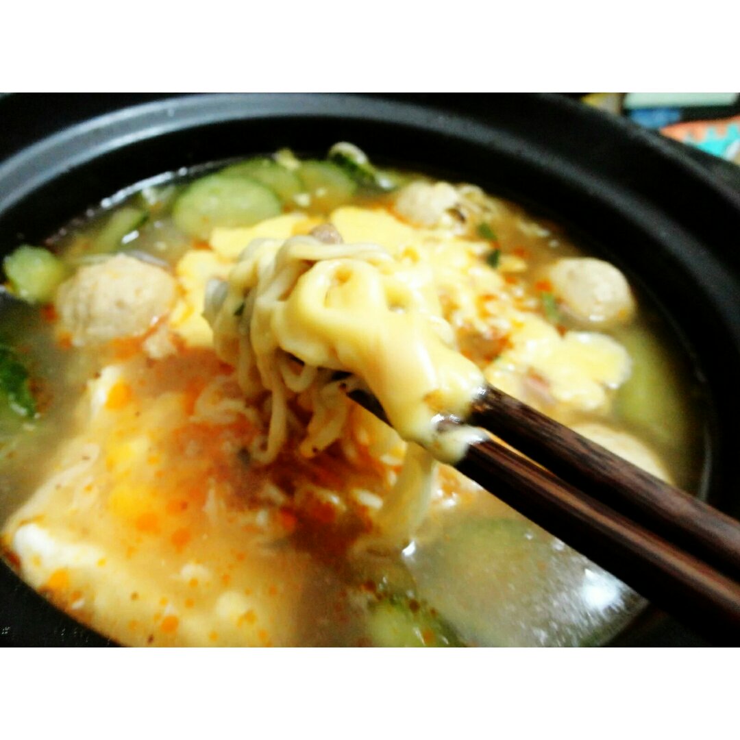 满足食欲的深夜秘密 森系浓香泡面