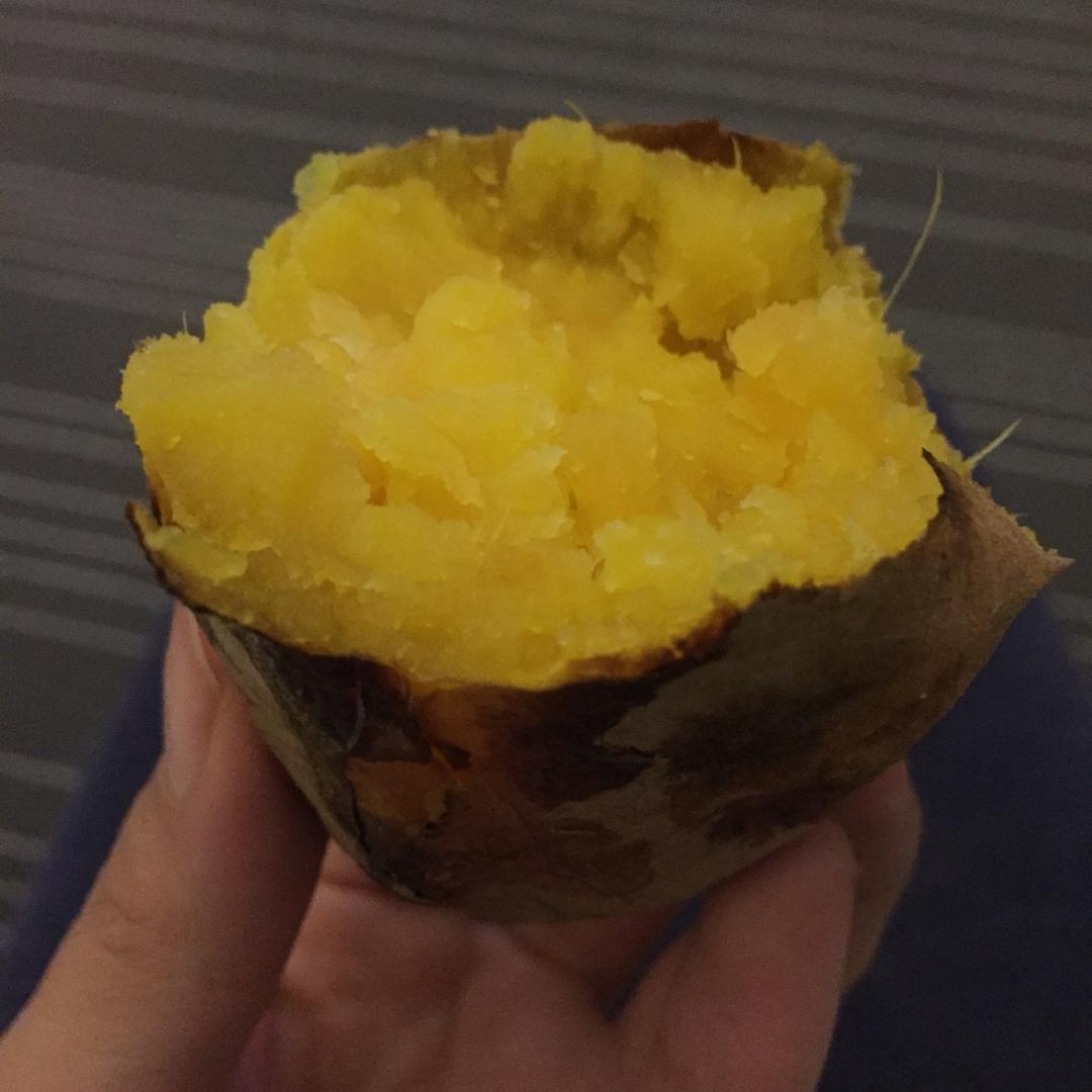 【烤箱版烤红薯】