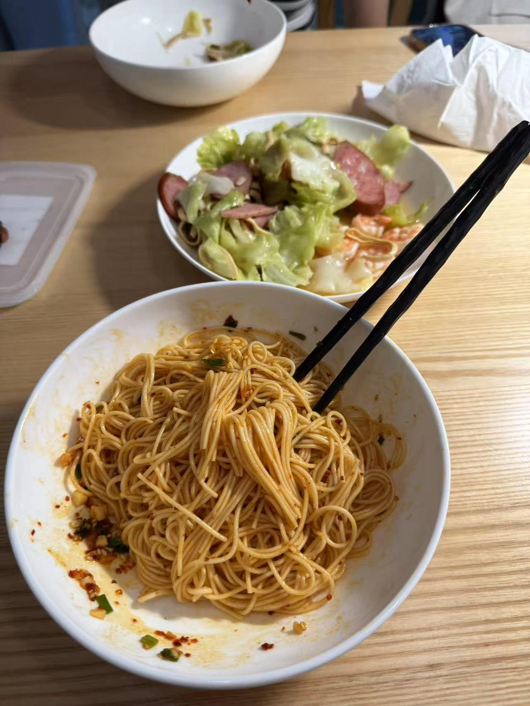 十分钟做好一盘开胃凉拌面～太好吃啦