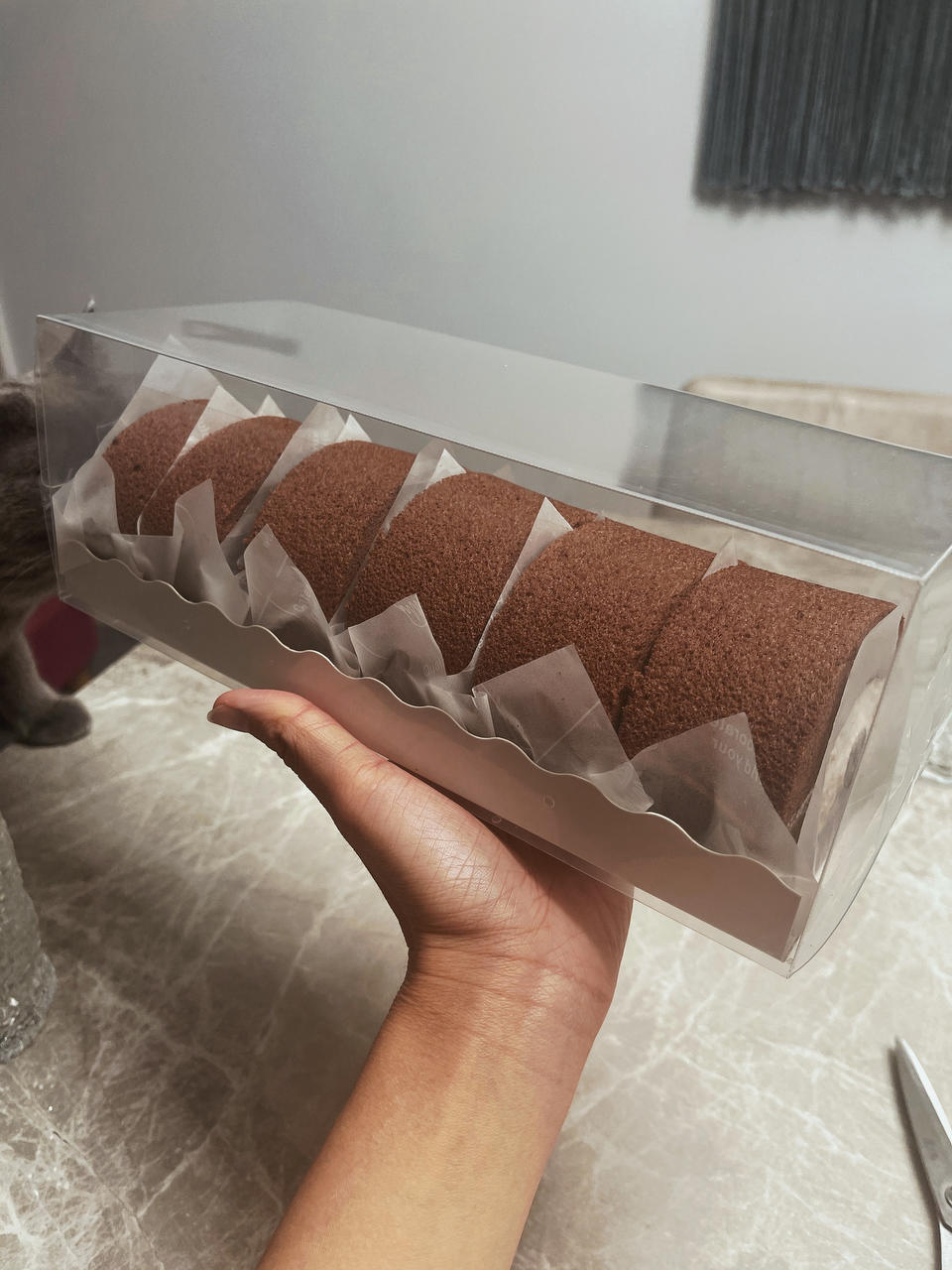 可可蛋糕卷(不消泡超浓郁巧克力口感)