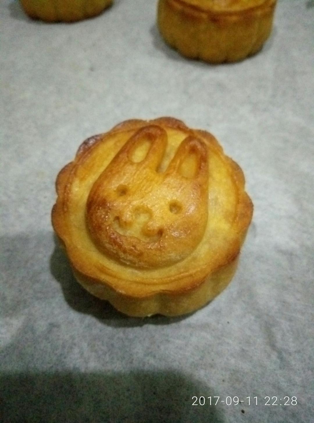 金沙奶黄月饼