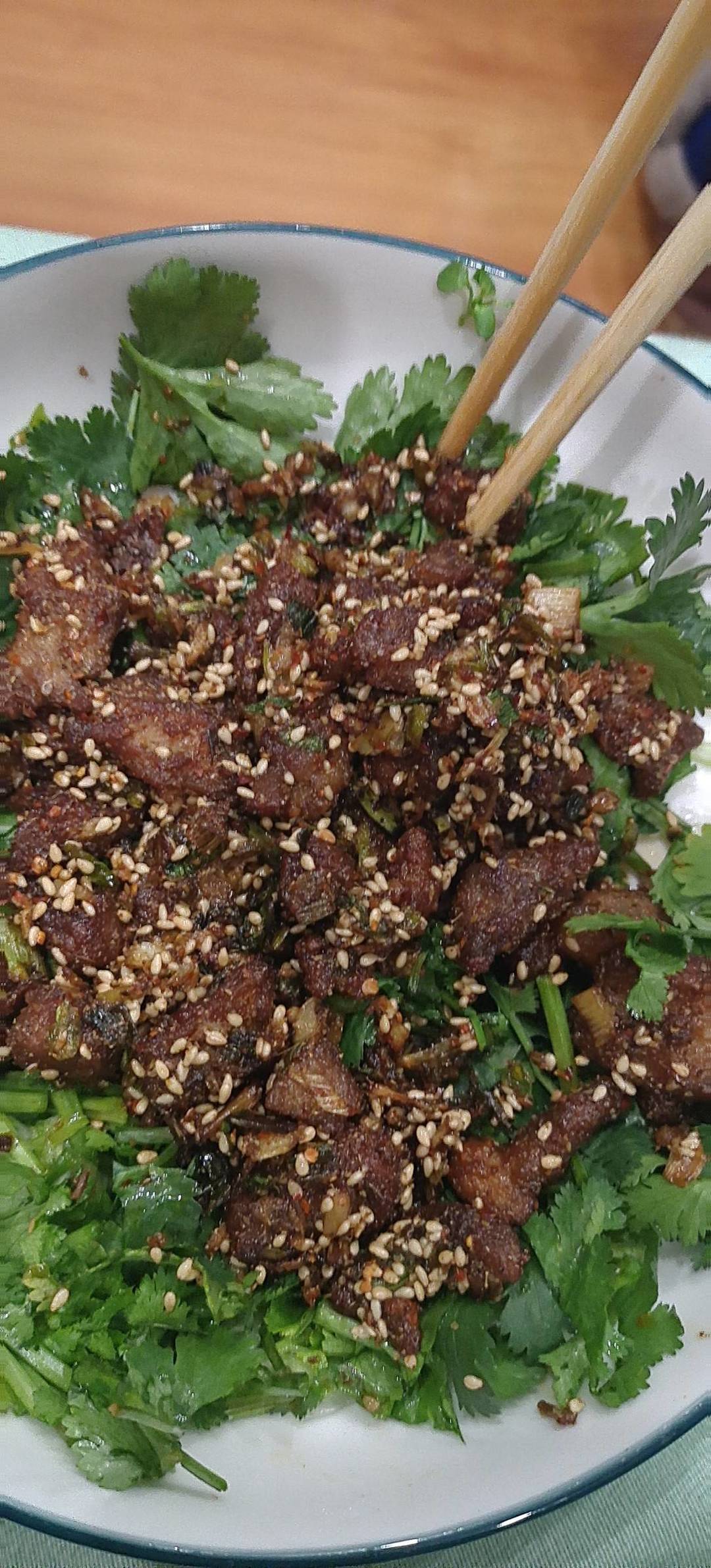 吃不到膻味的比烧烤更好吃的孜然羊肉🐏
