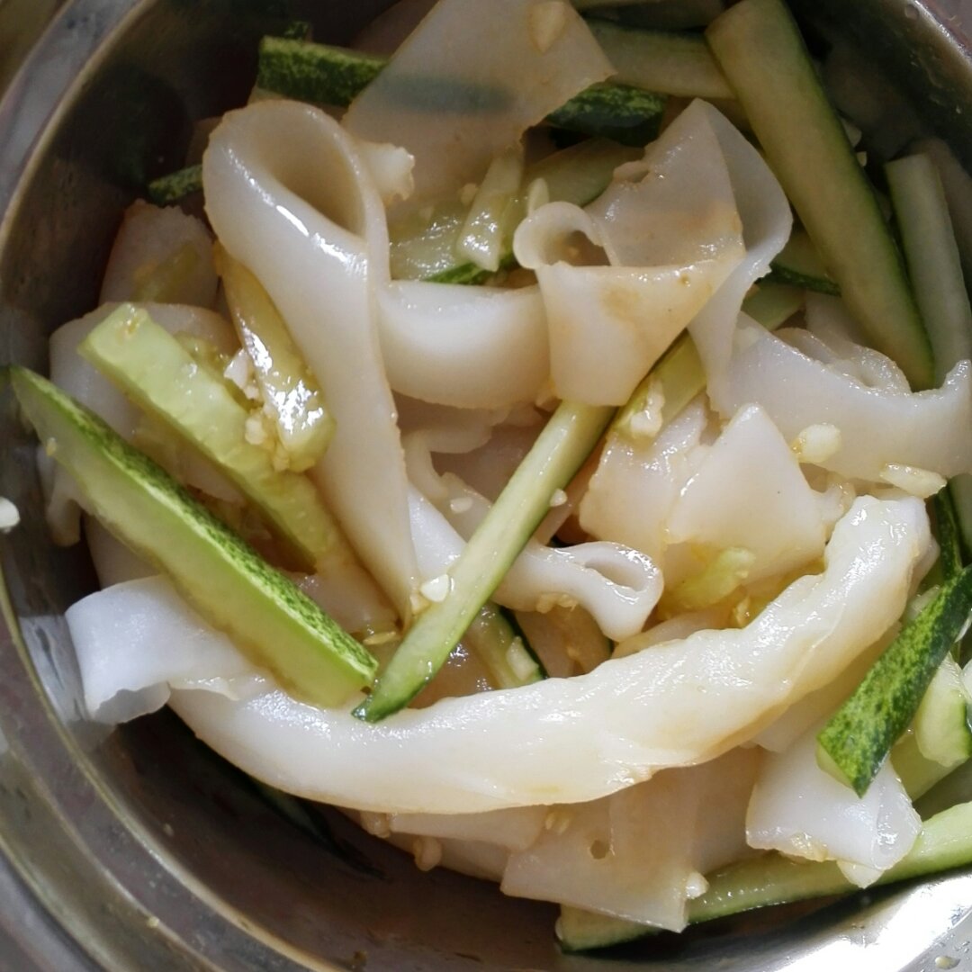 qin做的自制澄面凉皮