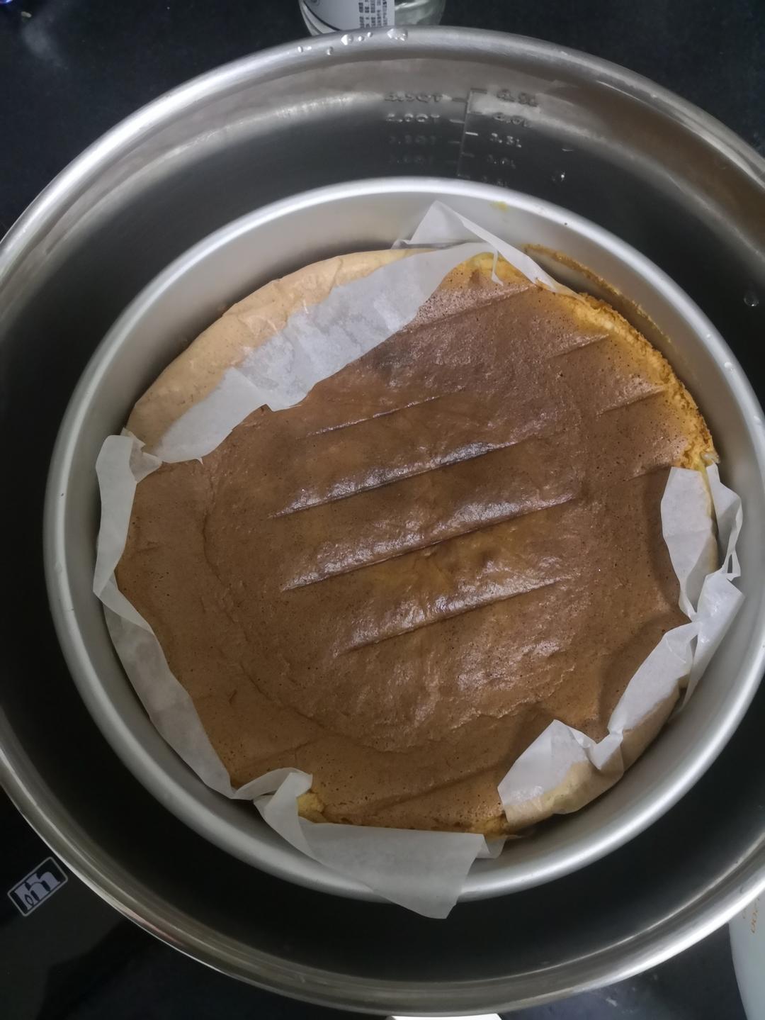 轻乳酪芝士蛋糕6寸#皮黑森林#