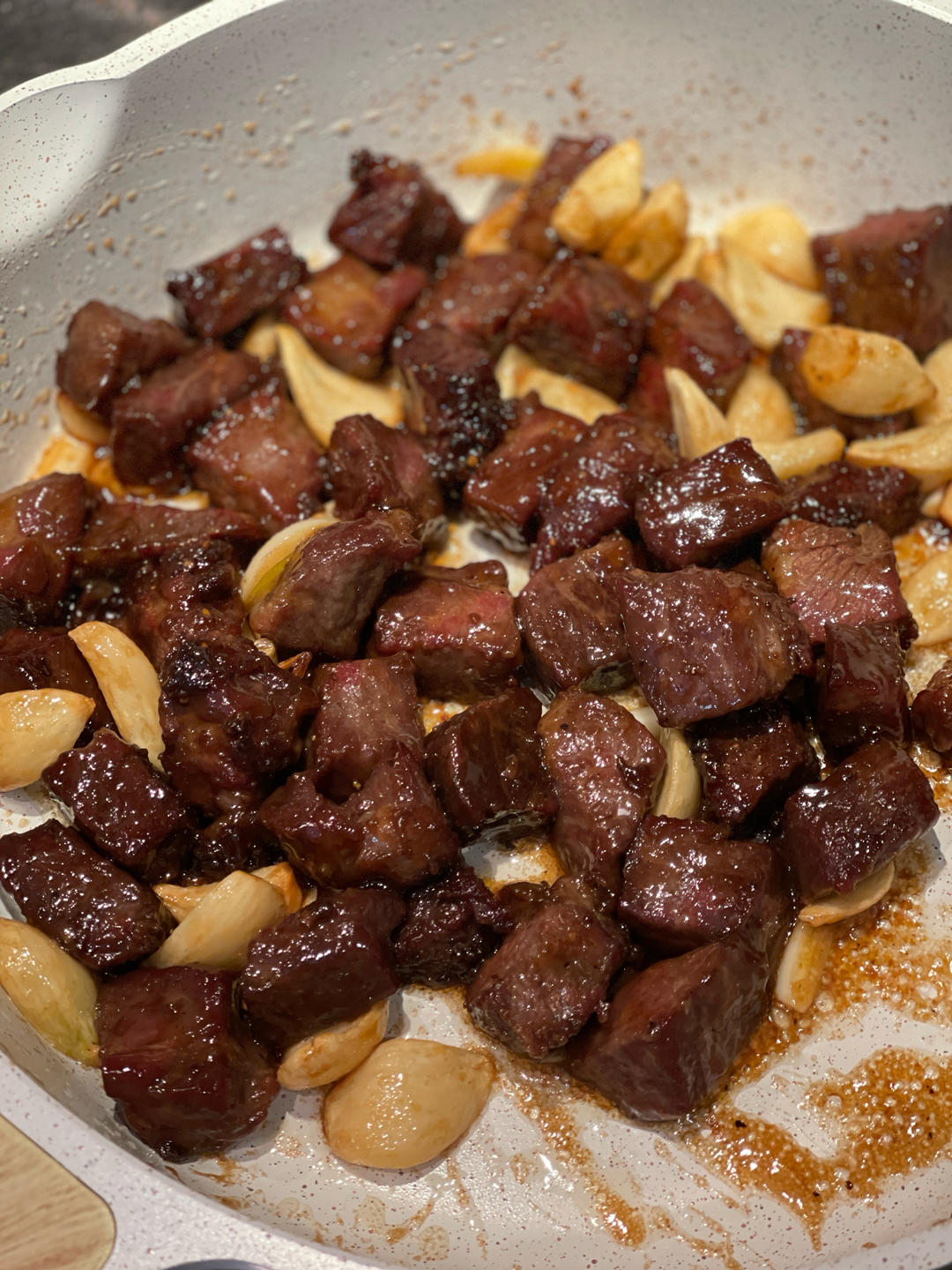 黑蒜子牛肉粒-津门秘方-家庭制作详细版