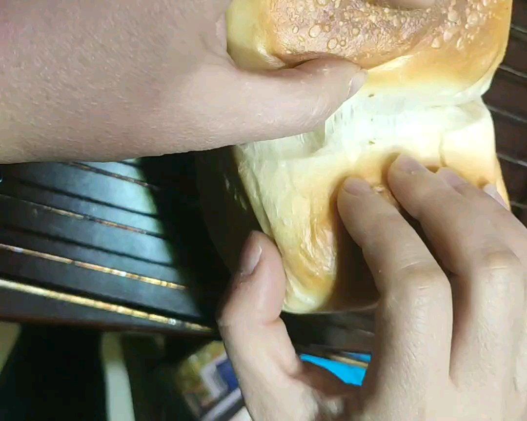 纯奶手撕吐司的做法 步骤1
