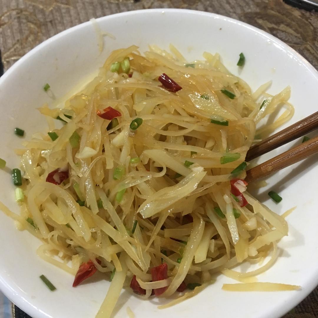 凉拌土豆丝