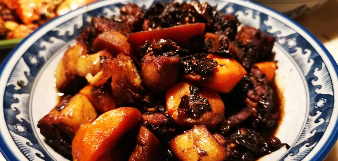 饭遭殃的梅干菜烧肉