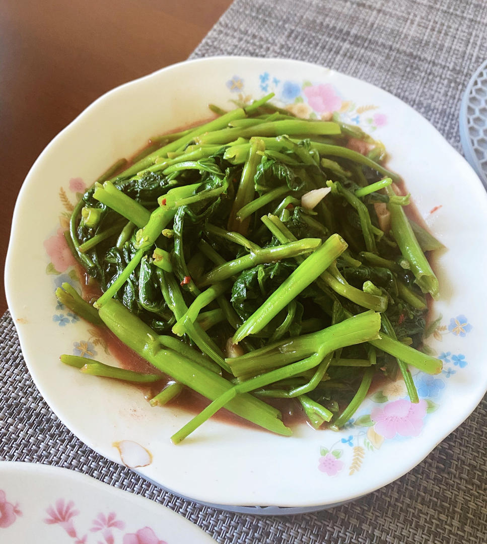 腐乳空心菜，好吃还减肥