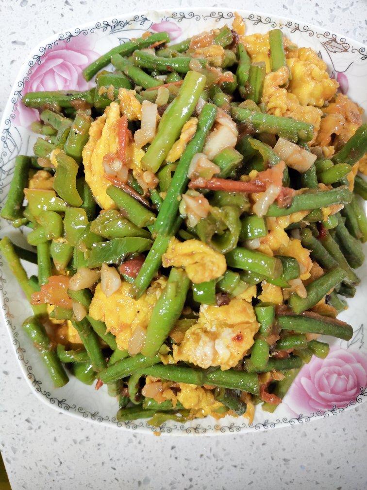 豆角鸡蛋